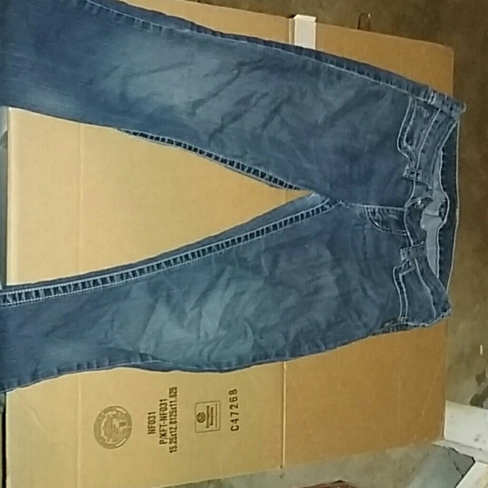 Silver jeans